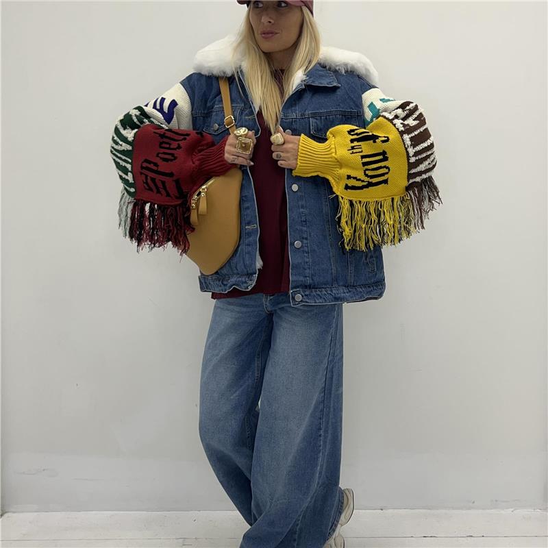 giubbotto con pelliccia removibile season